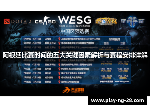阿根廷比赛时间的五大关键因素解析与赛程安排详解 阿根廷比赛时间的五大关键因素解析与赛程安排详解